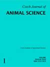 CZECH JOURNAL OF ANIMAL SCIENCE雜志封面